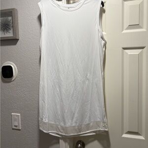 Athleta White Tank dress
